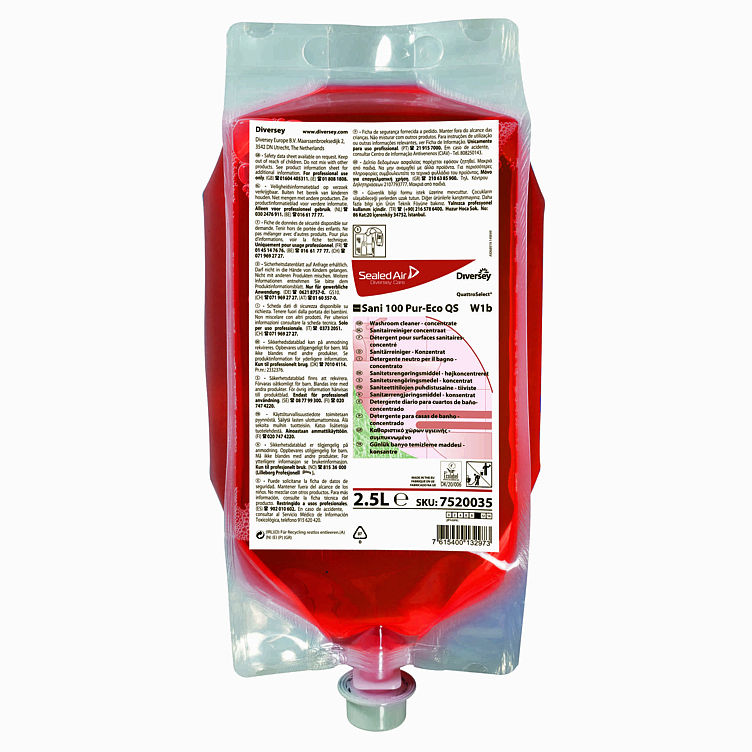 Taski sani 100 pur-eco qs sanitærrengjøring      2,5l