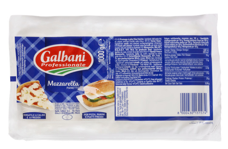 Mozzarella blokk 1kg