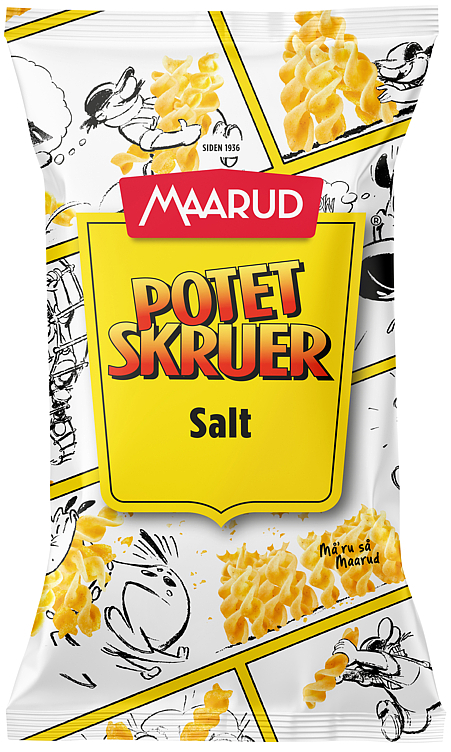 Potetskruer salt 90g