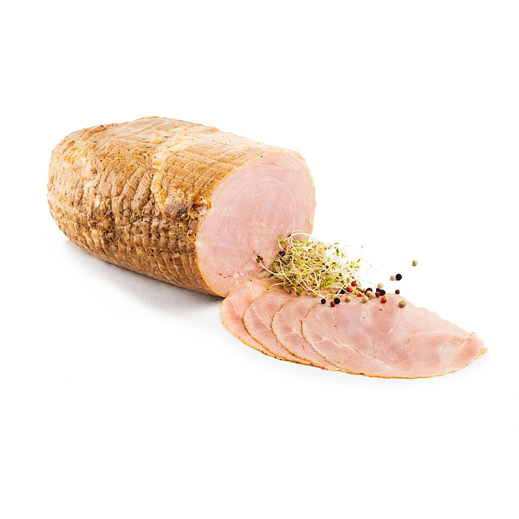 Svinestek pålegg sous vide m/kraft   10xca500g   kg