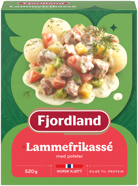Lammefrikassé m/poteter   520g