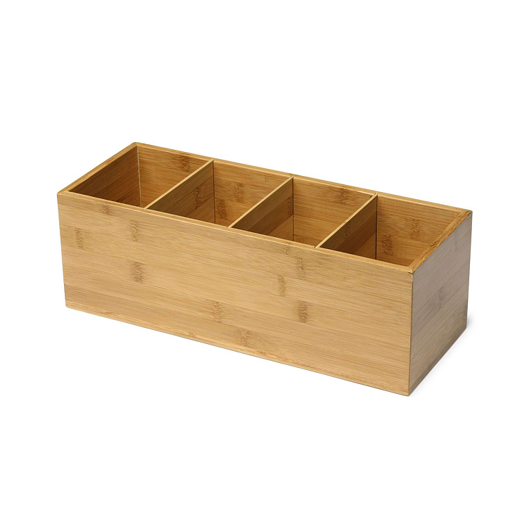 Borddispenser bamboo 36x14cm