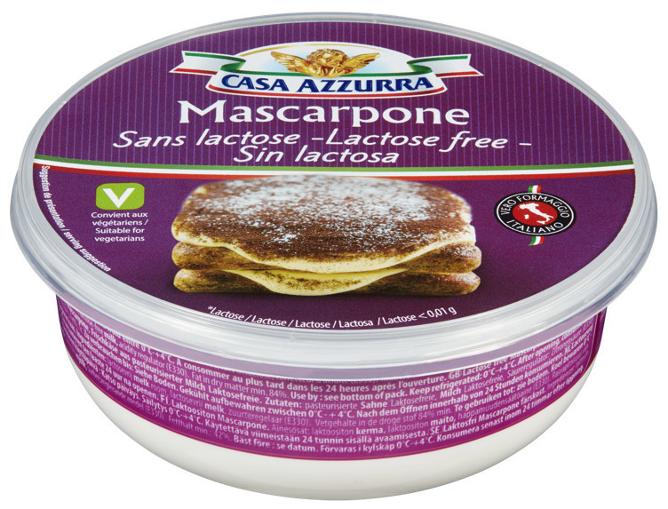 Mascarpone laktosefri   250g