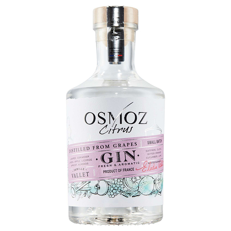 Osmoz citrus gin   46%   70cl