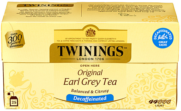 Earl grey koffeinfri 25bg
