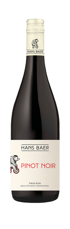 Hans baer pinot noir   12%   75cl