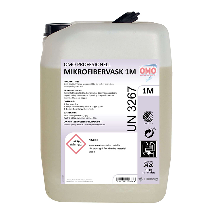 Clax microwash pur-eco 1m 10kg