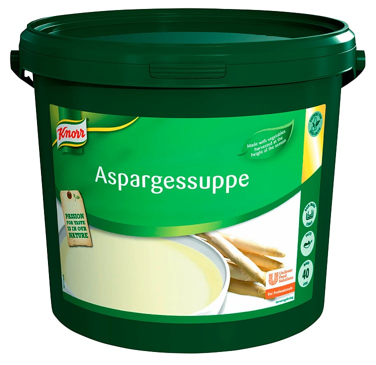 Asparagus soup, paste 40l 4kg