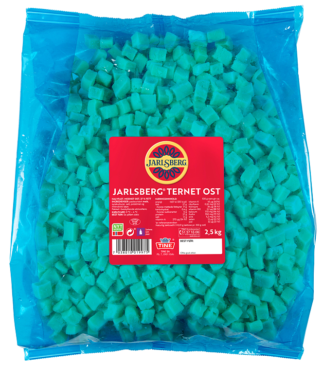 Salatost ternet jarlsberg   2,5kg