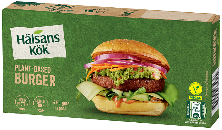 Vegansk burger 300g