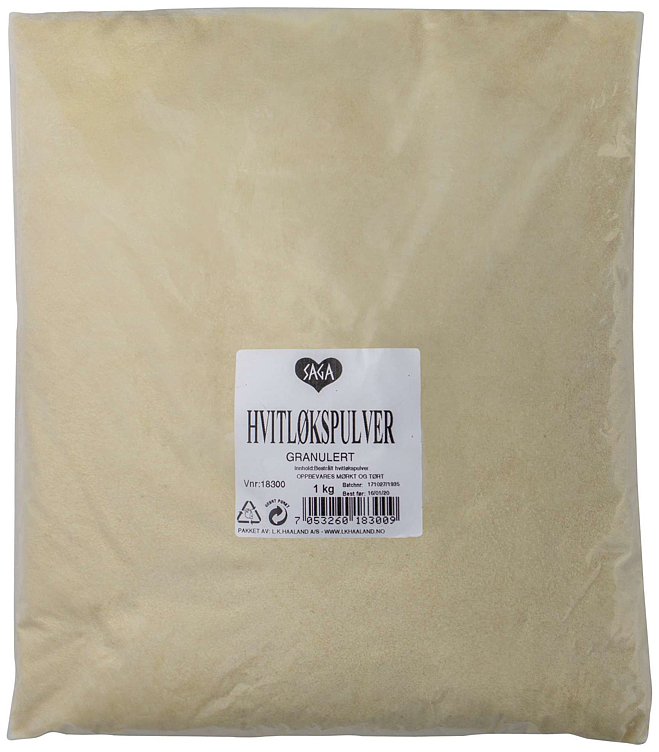 Hvitløk granulert   1kg