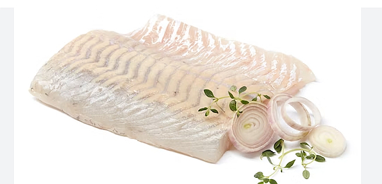 Sei filet u/skinn 3kg fersk  kg