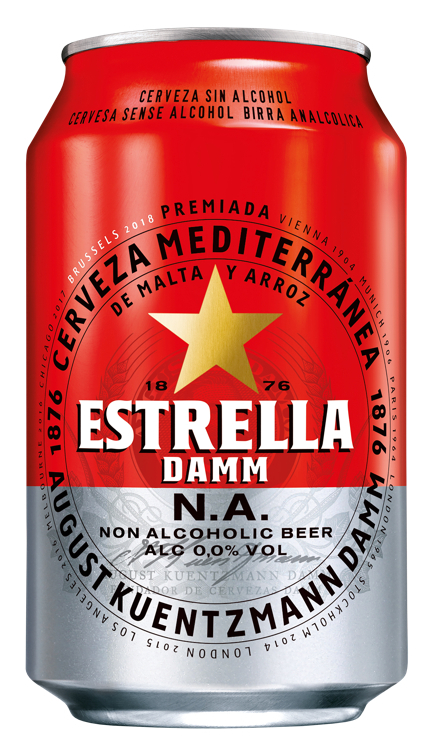 Estrella damm alkoholfri bx   24x33cl