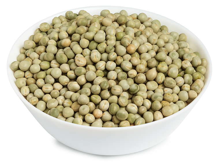 Erter grønne i sekk 12.5kg