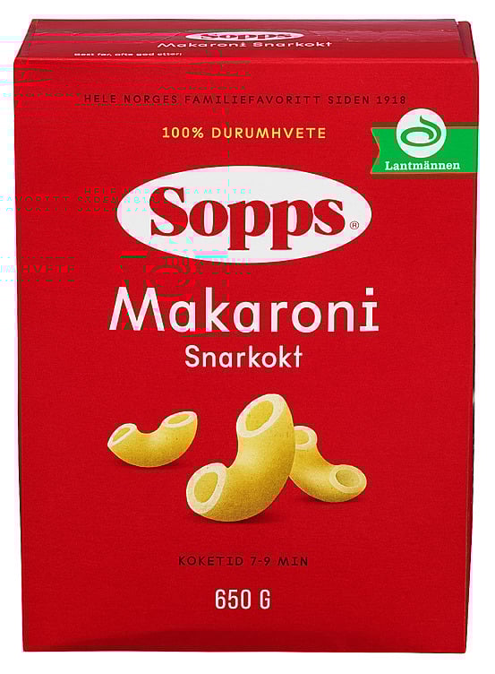 Makaroni snarkokt   650g