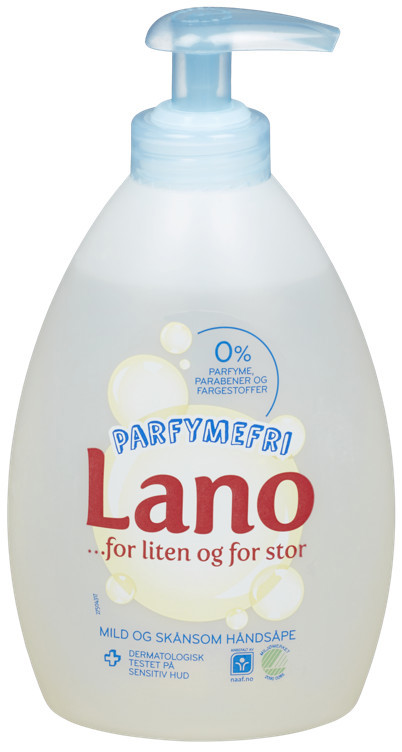 Lano parfymefri håndsåpe   300ml