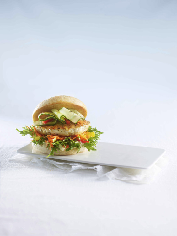 Fiskeburger med tare og ramsløk 17x120g 2kg