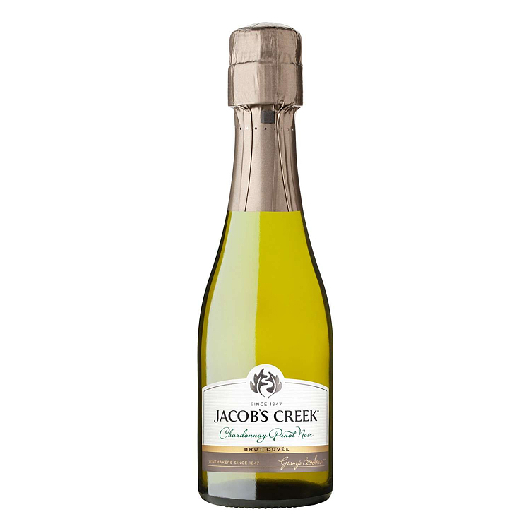 Jacobs creek sparkling chardonnay pinot noir brut 11% 20cl