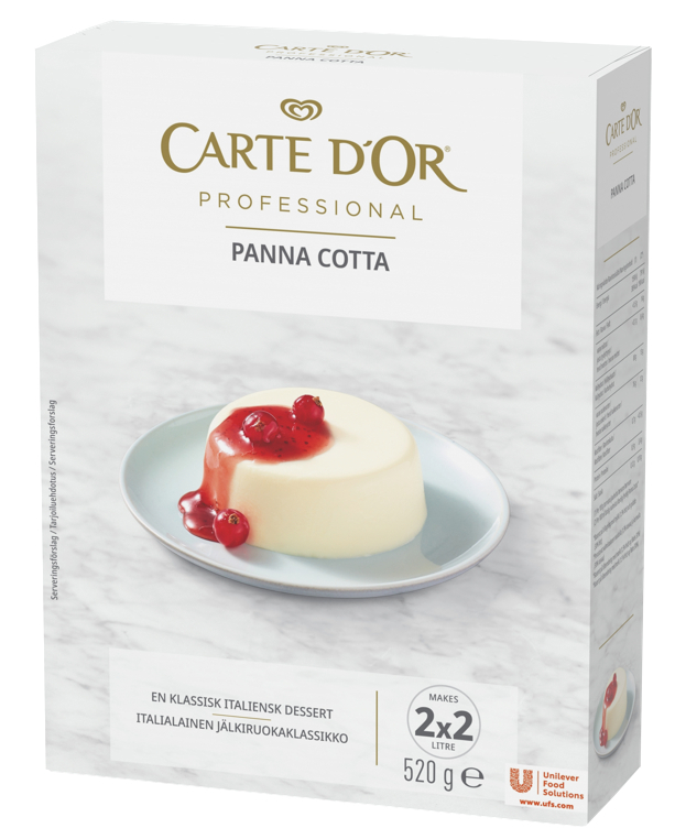 Panna cotta 4l(40porsj.)   4l   0,52kg