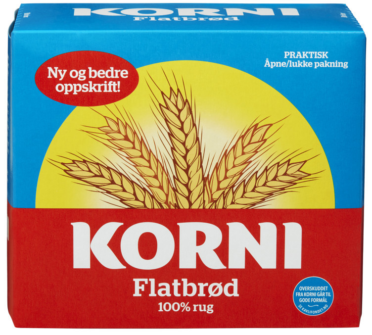 Korni flatbrød 275g