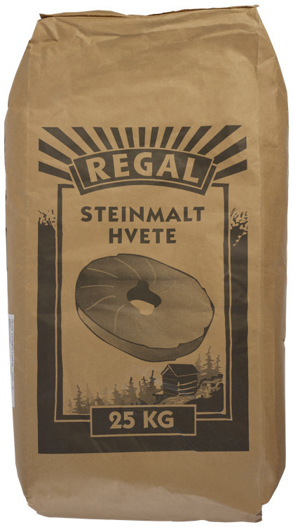 Steinmalt hvetemel 25kg