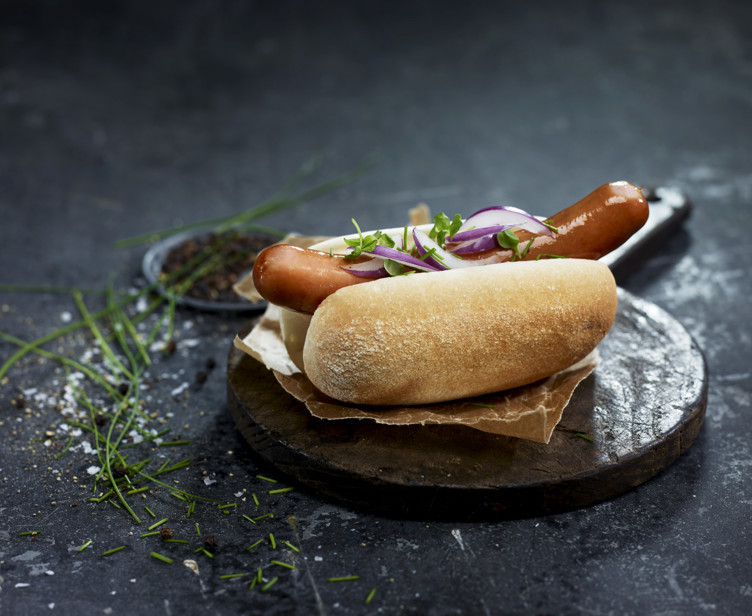 Glutenfritt pølsebrød 25x65g