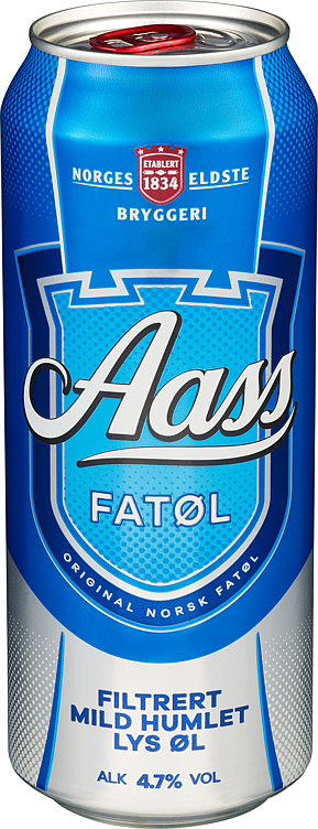 Aass fatøl bx  4,7%  24x50cl