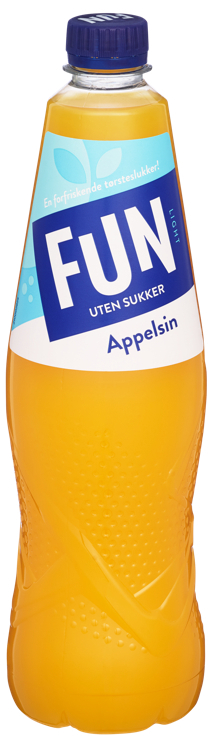 Fun light appelsin   0,8l