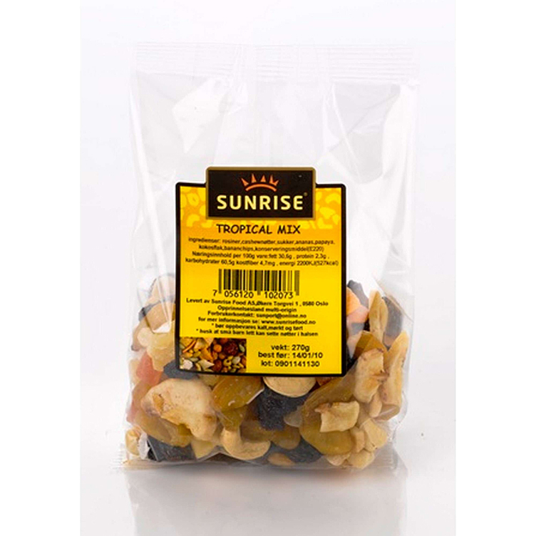 Tropical mix sunrise 245g