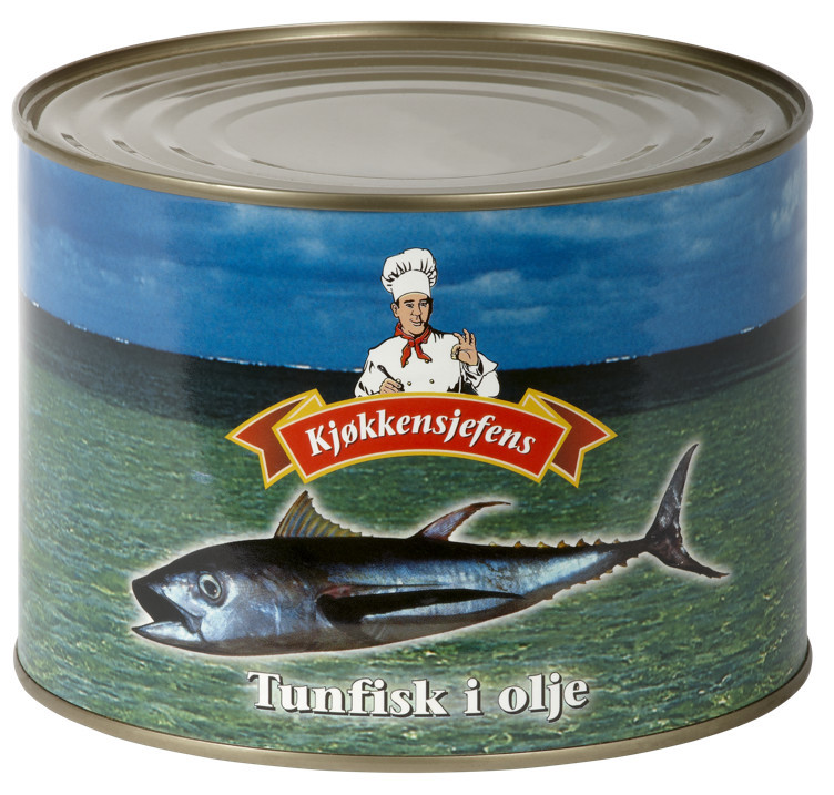 Tunfisk i olje ks 1,7kg