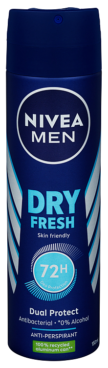 Nivea men deo dry fresh spray 150 ml