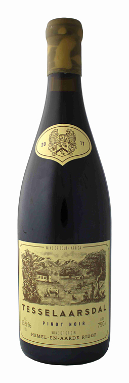 Tesselaarsdal pinot noir   13%   75cl