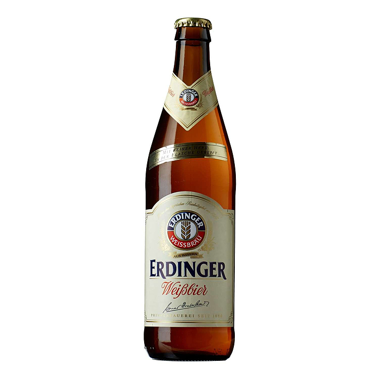 Erdinger weissbier hefe 5,3% 12x50cl