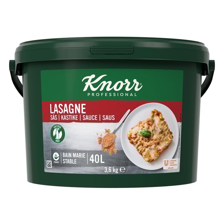 Lasagnesaus pulver 3,6kg  40l