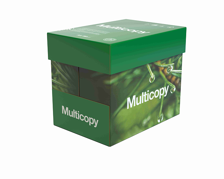 Kopipapir multicopy a4 80g  2500stk