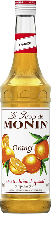 Monin orange syrup  70cl