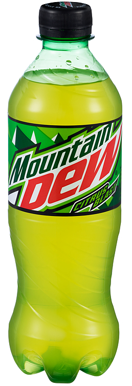 Mountain dew sugar reduction 24x50cl