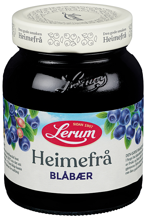 Blåbær heimefrå 380g