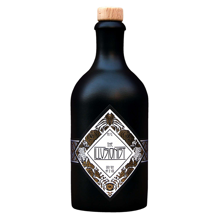 The illusionist dry gin bio 45% 50cl