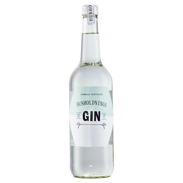 Husholdnings gin 38% 70cl