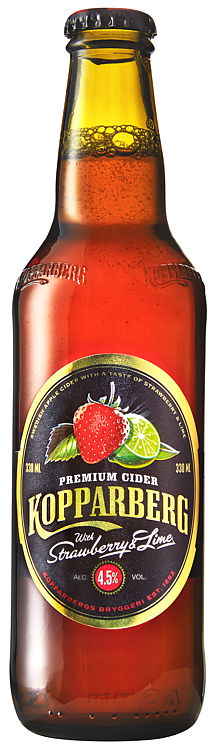 Kopparberg strawberry cider 4,5% 24x33cl