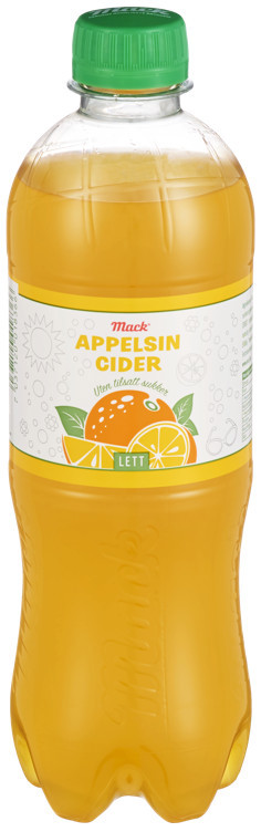 Mack appelsincider lett fl   24x0,5l