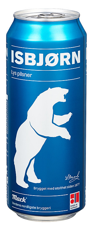 Isbjørn bx 6pk   4,5%   24x50cl