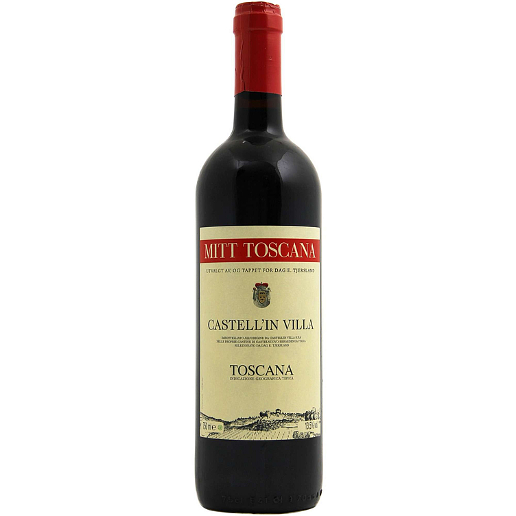 Castell in villa mitt toscana 14% 75cl