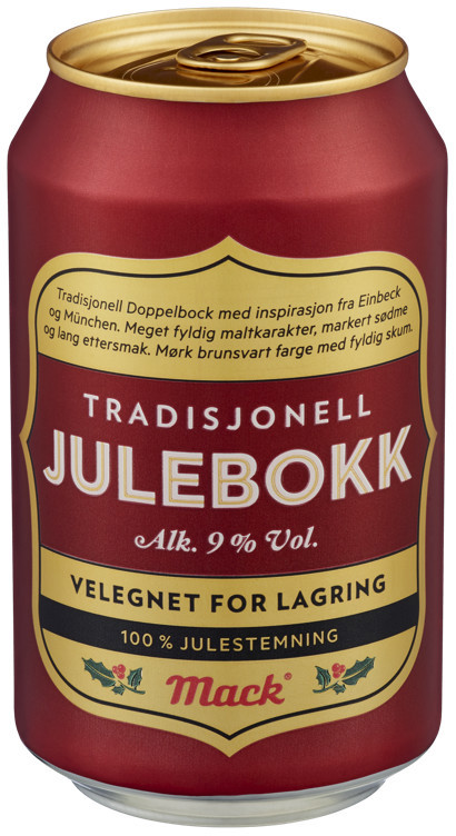 Mack julebokk bx 9% 24x33cl