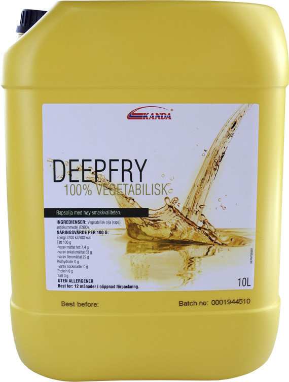 Frityrolje kanne 10l