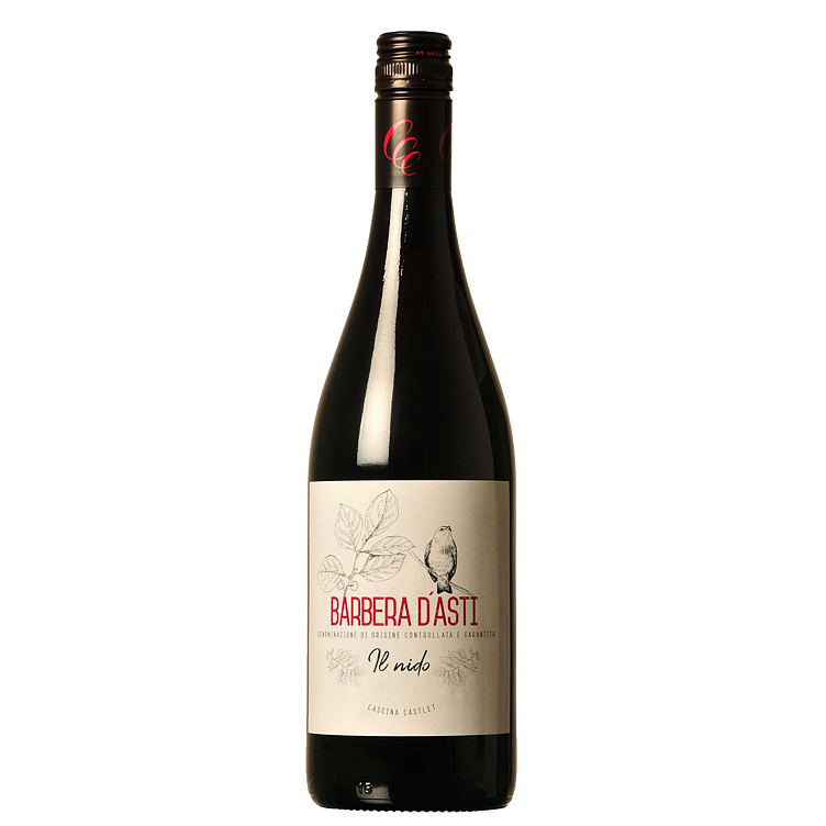 Cascina castlet barbera d asti il nido   13,5%   75cl