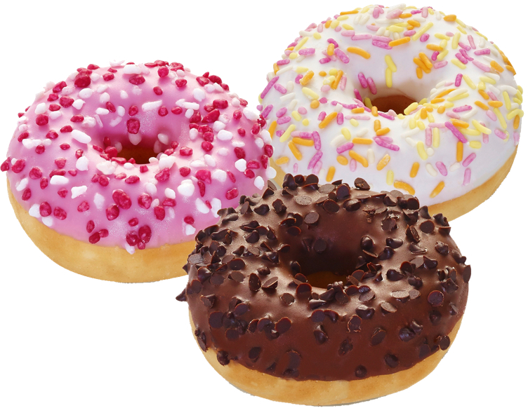Donuts mini mix boks   22g  90stk