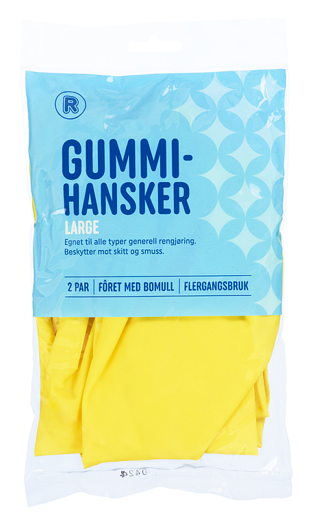 Gummihansker large   2par