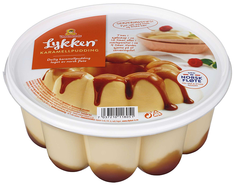 Lykken karamellpudding   0,8l
